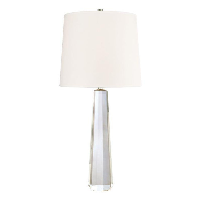 Hudson Valley Taylor 1 Light Table Lamp With Crys Model: L887-PN-WS