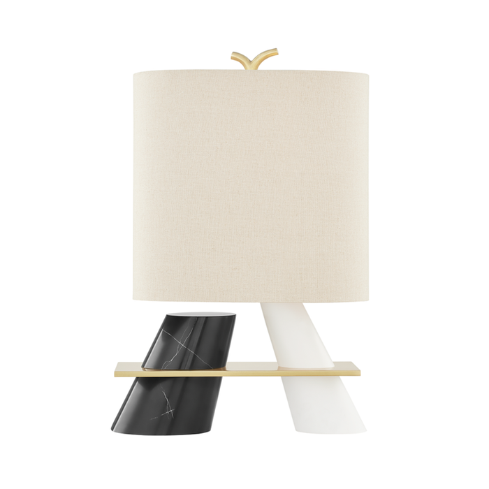 Hudson Valley Traverse 1 Light Table Lamp Model: KBS1360201-AGB