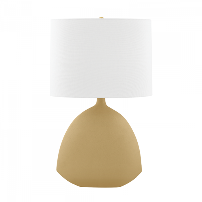 Hudson Valley Utica 1 Light Table Lamp Model: L1846-AGB/CSG