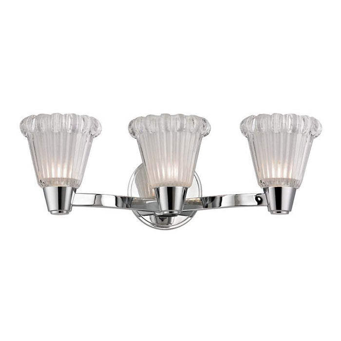 Hudson Valley Varick 3 Light Bath Bracket Model: 3443-SN