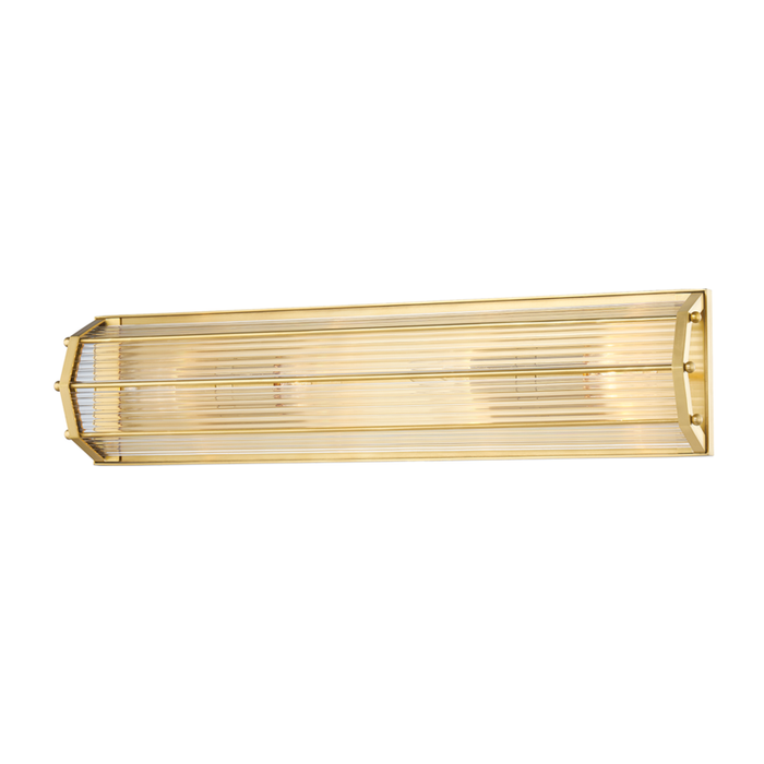 Hudson Valley Wembley 4 Light Wall Sconce Model: 2624-PN