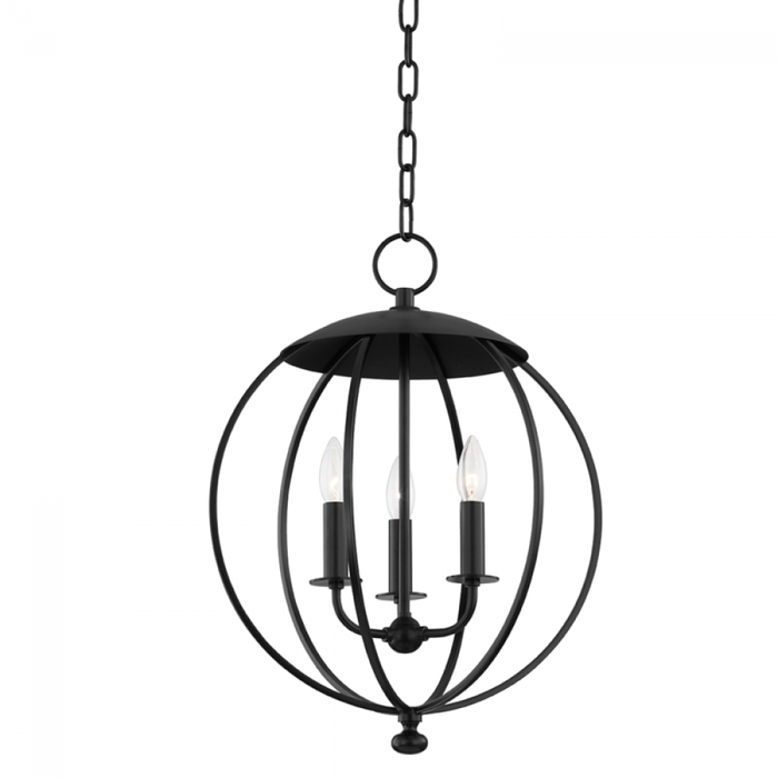 Hudson Valley Wesley 3 Light Pendant Model: 9117-WP