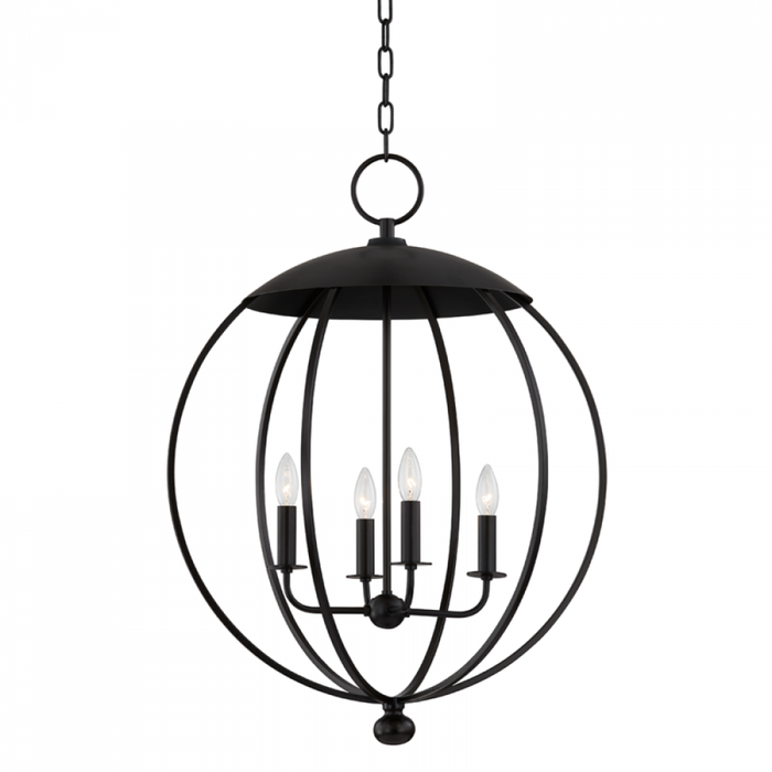 Hudson Valley Wesley 4 Light Pendant Model: 9124-WP