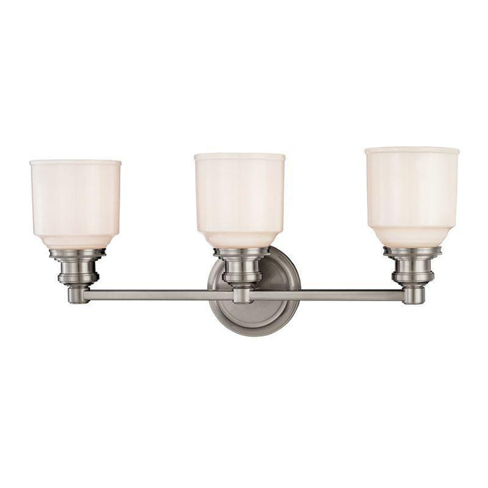 Hudson Valley Windham 3 Light Bath Bracket Model: 3403-PN