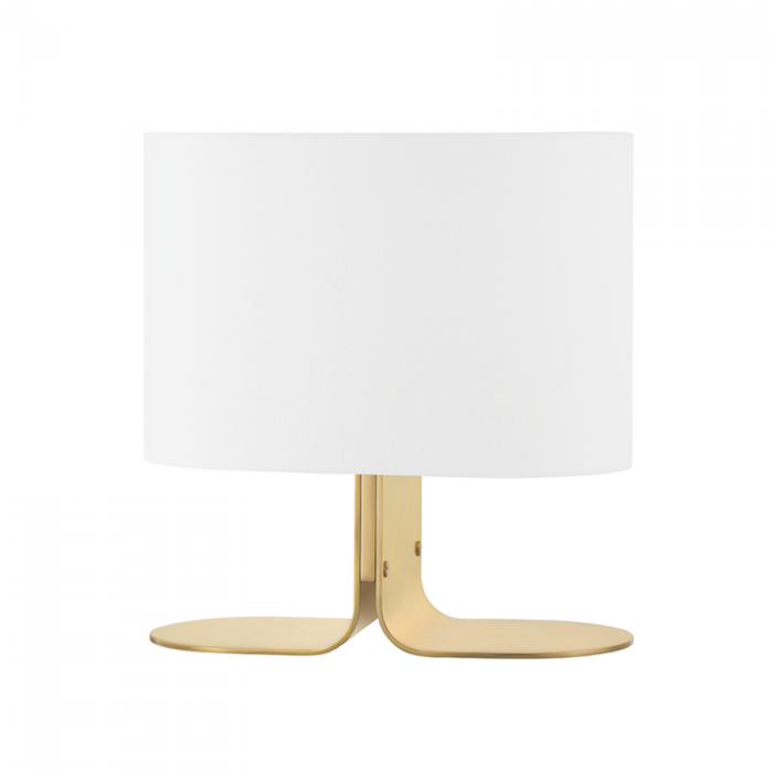 Hudson Valley Wright 1 Light Table Lamp Model: L1625-AGB