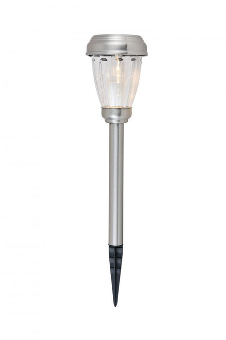 Living District Outdoor Silver LED 3000k Pathway Light In Model: LDOD3003-6PK