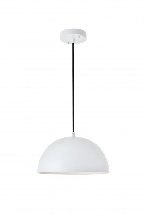 Living District Forte 1 Light Pendant Model: LD4022D12BK