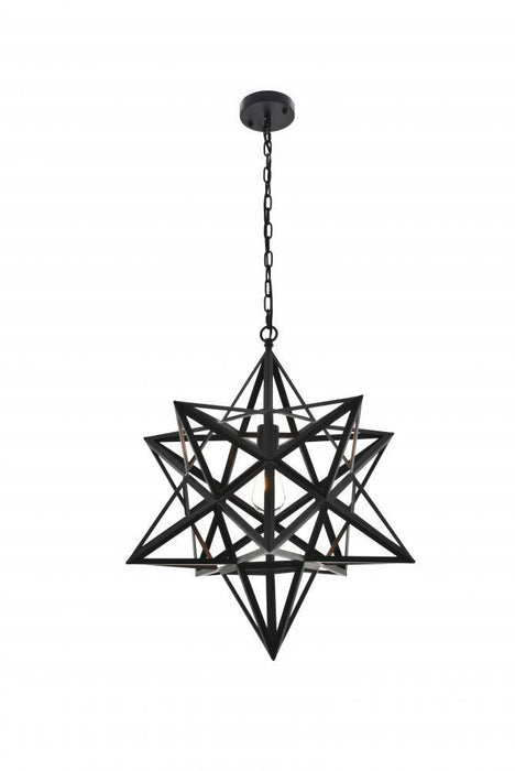 Living District Nocturne Pendant Model: LD4076D24BK