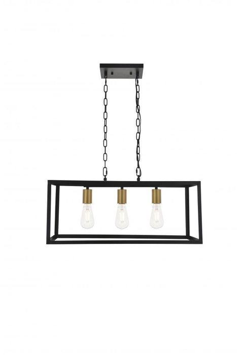 Living District Pendant Model: LD4063D25BK