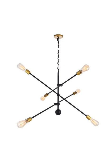 Living District Pendant Model: LD8009D42BK