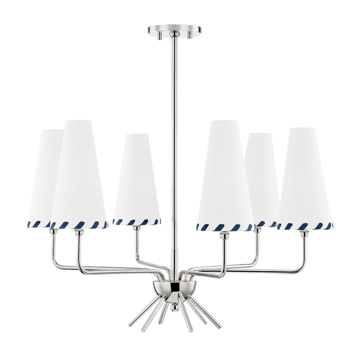 Mitzi Cassie 6 Light Chandelier Model: H436806-AGB