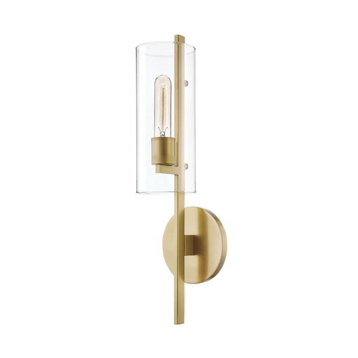 Mitzi Ariel 1 Light Wall Sconce Model: H326101-AGB