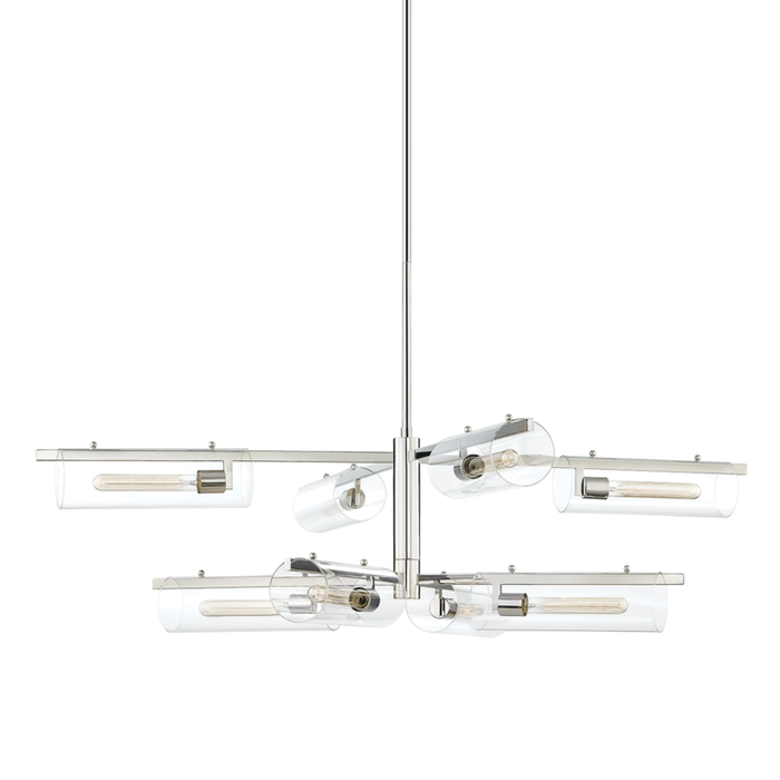 Mitzi Ariel 8 Light Chandelier Model: H326808-PN