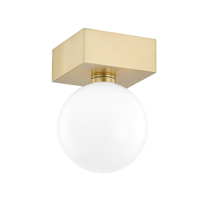 Mitzi Aspyn 1 Light Flush Mount Model: H385501-AGB