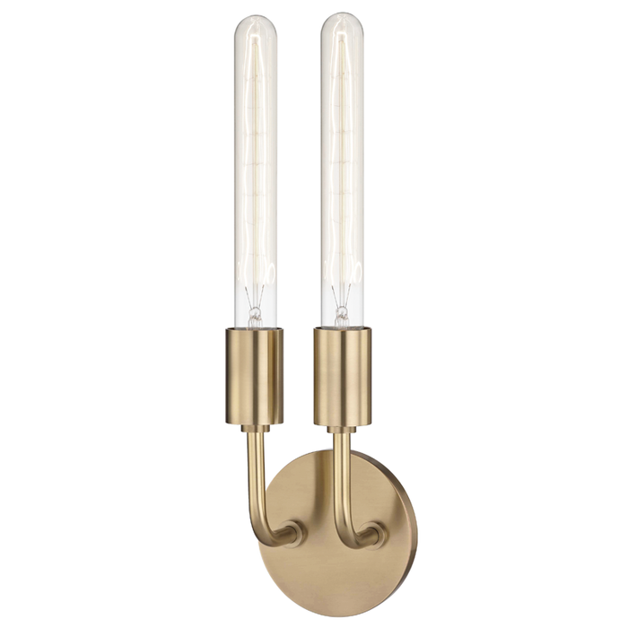 Mitzi Ava 2 Light Wall Sconce Model: H109102-POC