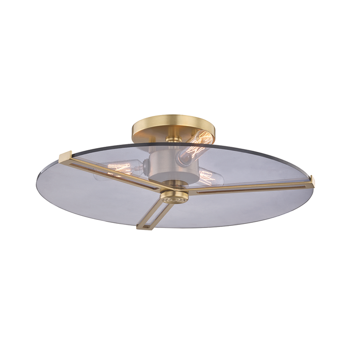 Mitzi Boni 3 Light Flush Mount Model: H292503-PN