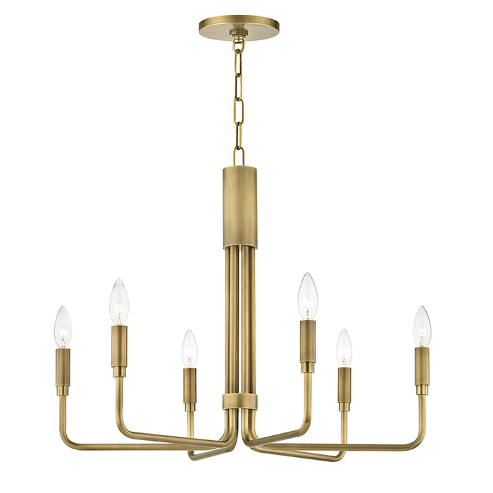 Mitzi Brigitte 6 Light Small Pendant Model: H261806-AGB