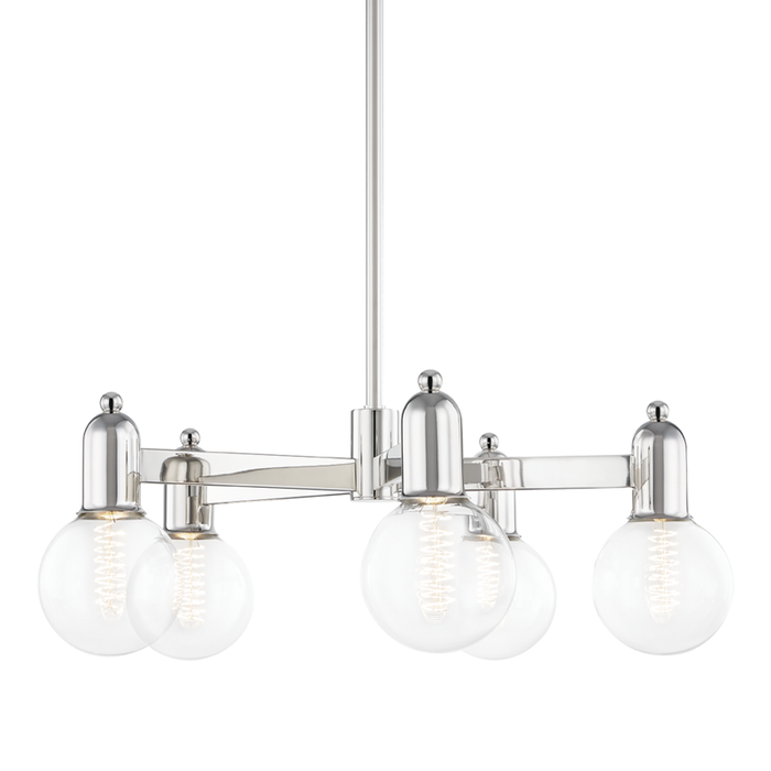 Mitzi Bryce 5 Light Chandelier Model: H419805-AGB