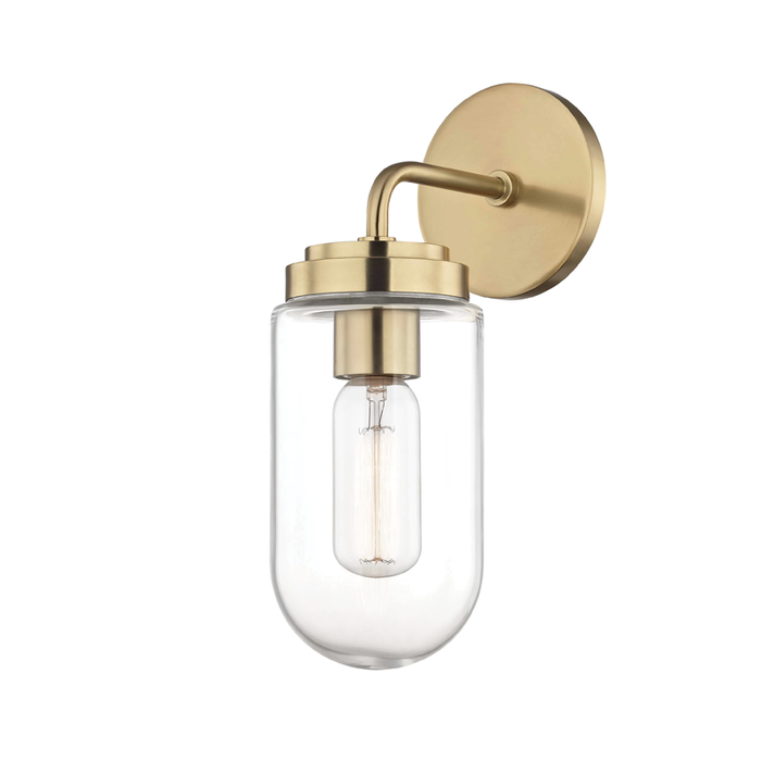 Mitzi Clara 1 Light Wall Sconce Model: H124101-AGB