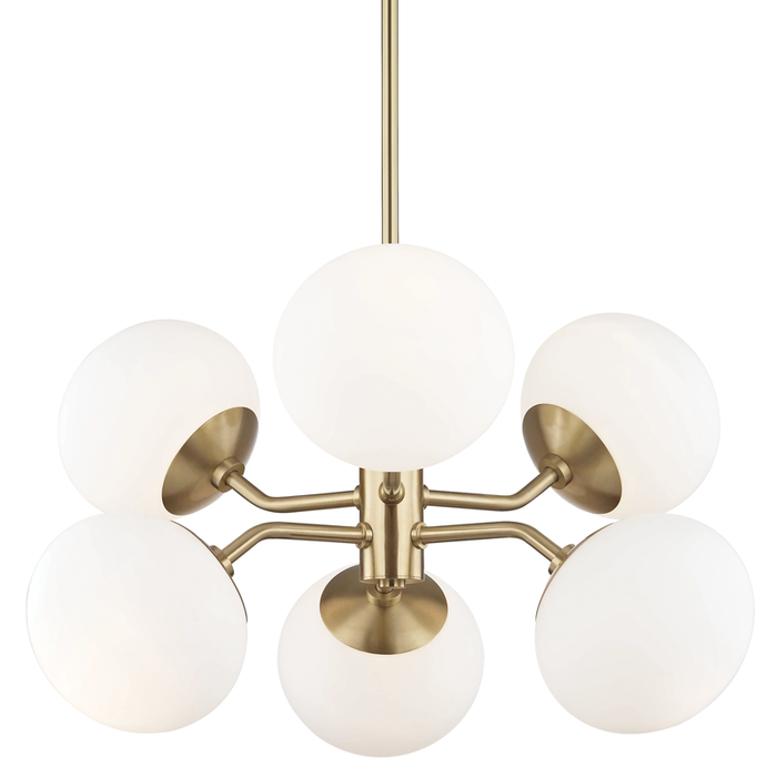 Mitzi Estee 6 Light Chandelier Model: H134806-AGB