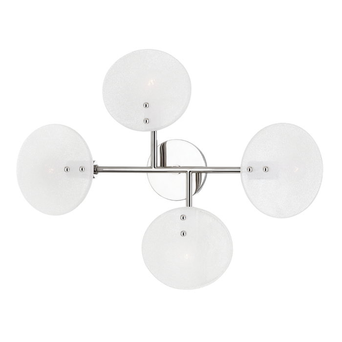 Mitzi Giselle 4 Light Wall Sconce Model: H428604-AGB