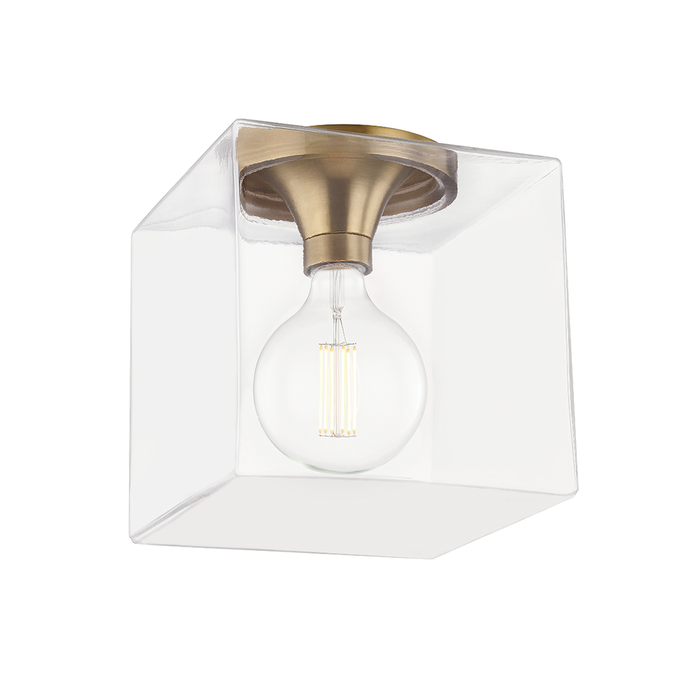 Mitzi Grace 1 Light Flush Mount Model: H284501SQL-PN