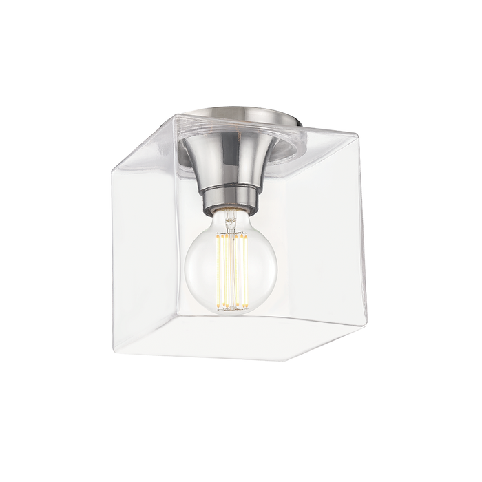 Mitzi Grace 1 Light Flush Mount Model: H284501SQS-AGB