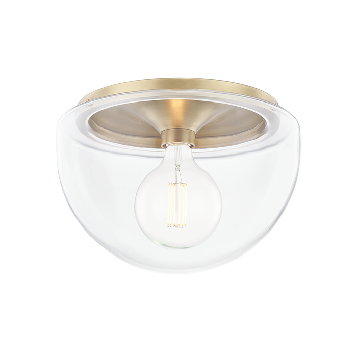 Mitzi Grace 1 Light Large Flush Mount Model: H284501L-PN