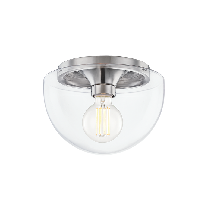 Mitzi Grace 1 Light Small Flush Mount Model: H284501S-AGB