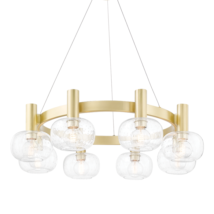 Mitzi Harlow 8 Light Chandelier Model: H403808-AGB