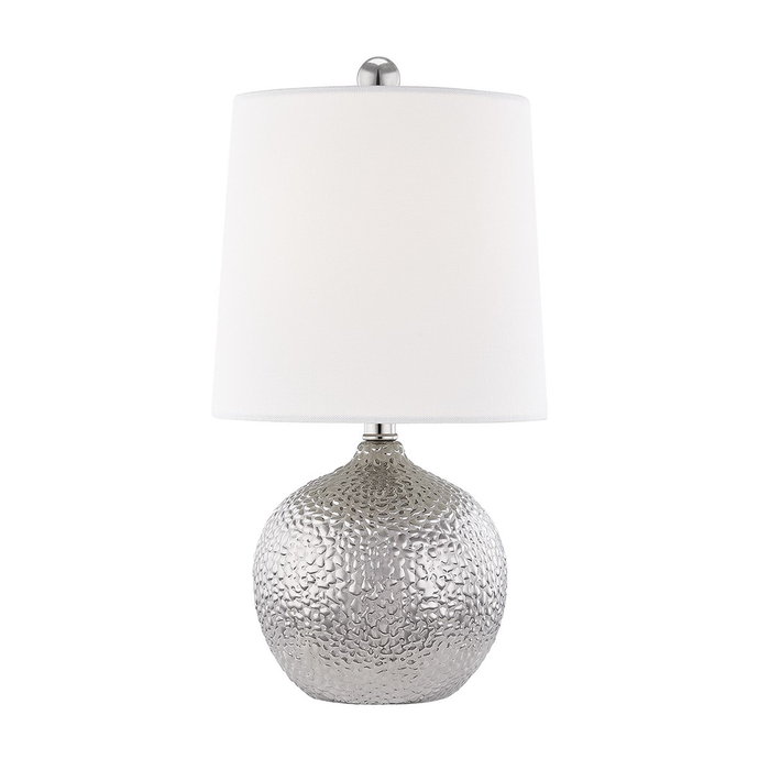 Mitzi Heather 1 Light Table Lamp Model: HL364201-SIL