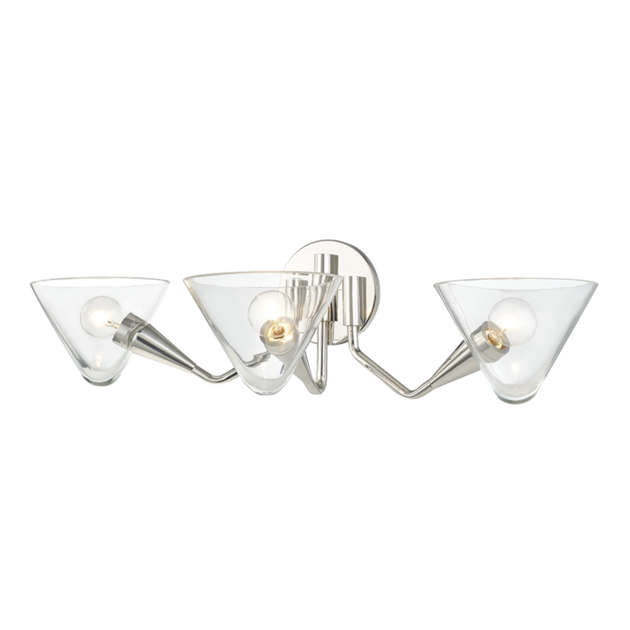 Mitzi Isabella 3 Light Wall Sconce Model: H327103-PN