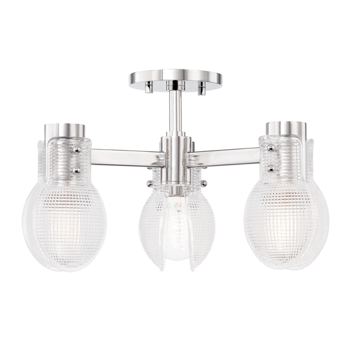 Mitzi Jenna 3 Light Semi Flush Model: H417603-AGB