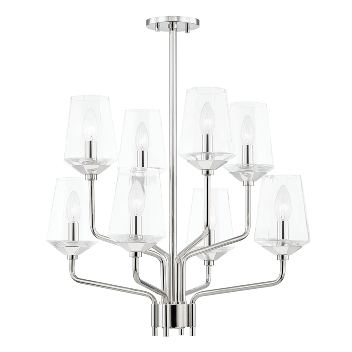 Mitzi Kayla 8 Light Chandelier Model: H420808-AGB