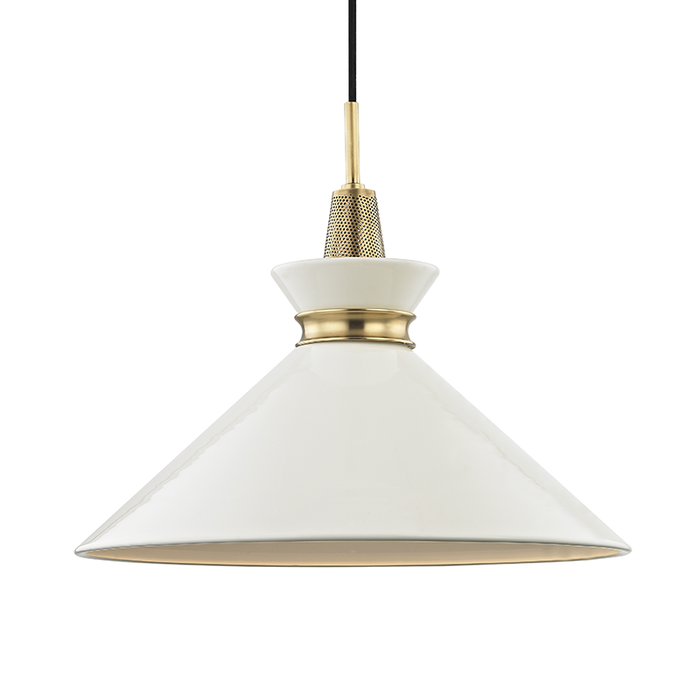 Mitzi Kiki 1 Light Large Pendant Model: H251701L-AGB/PK