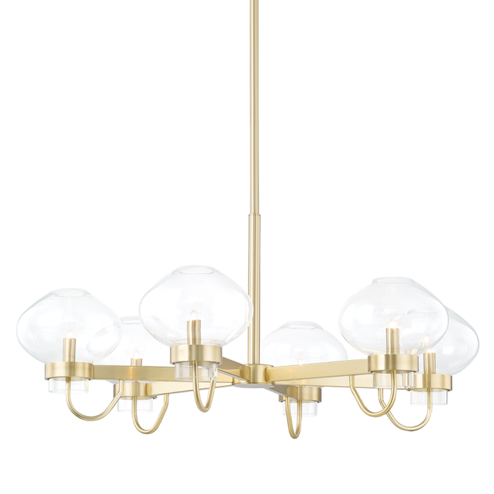 Mitzi Korey 6 Light Chandelier Model: H408806-AGB