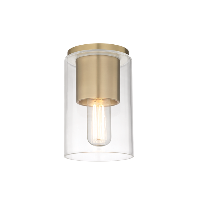 Mitzi Lula 1 Light Flush Mount Model: H135501-AGB