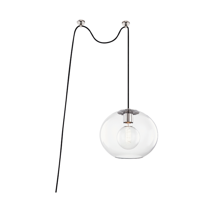 Mitzi Margot 1 Light Large Swag Pendant Model: HL270701L-AGB