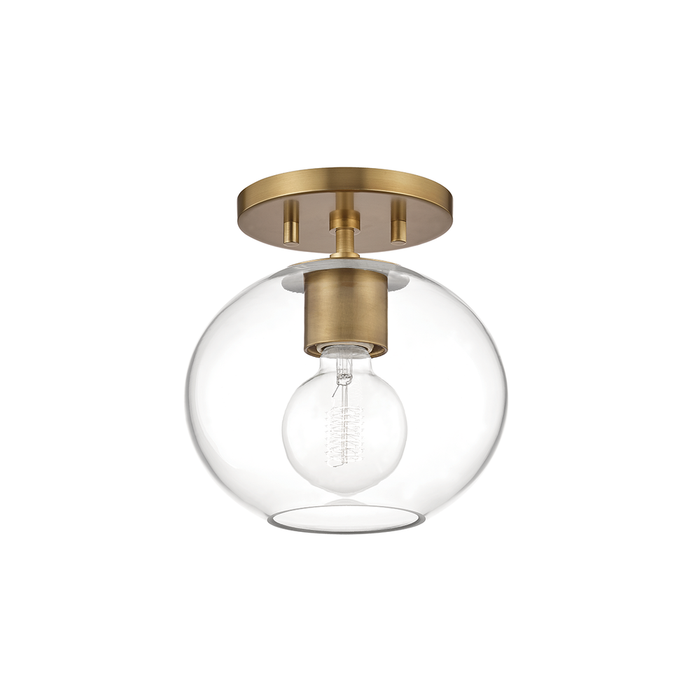 Mitzi Margot 1 Light Semi Flush Model: H270601-OB