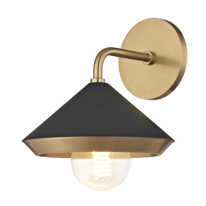 Mitzi Marnie 1 Light Wall Sconce Model: H139101-PN/WH