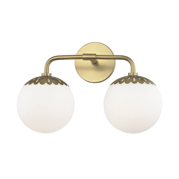 Mitzi Paige 2 Light Bath Bracket Model: H193302-OB