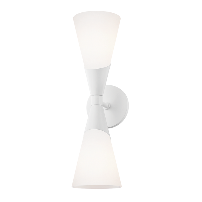 Mitzi Parker 2 Light Wall Sconce Model: H312102-WH