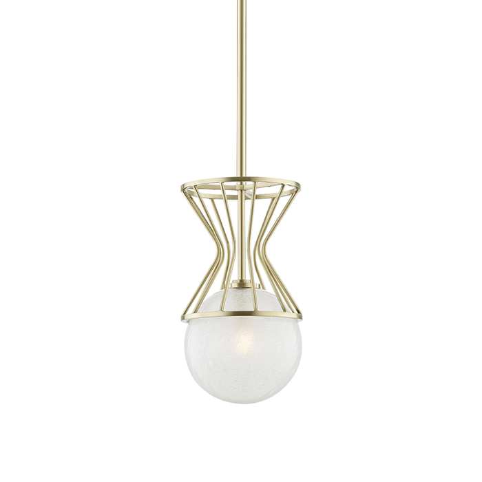 Mitzi Petra 1 Light Pendant Model: H267701-AGB