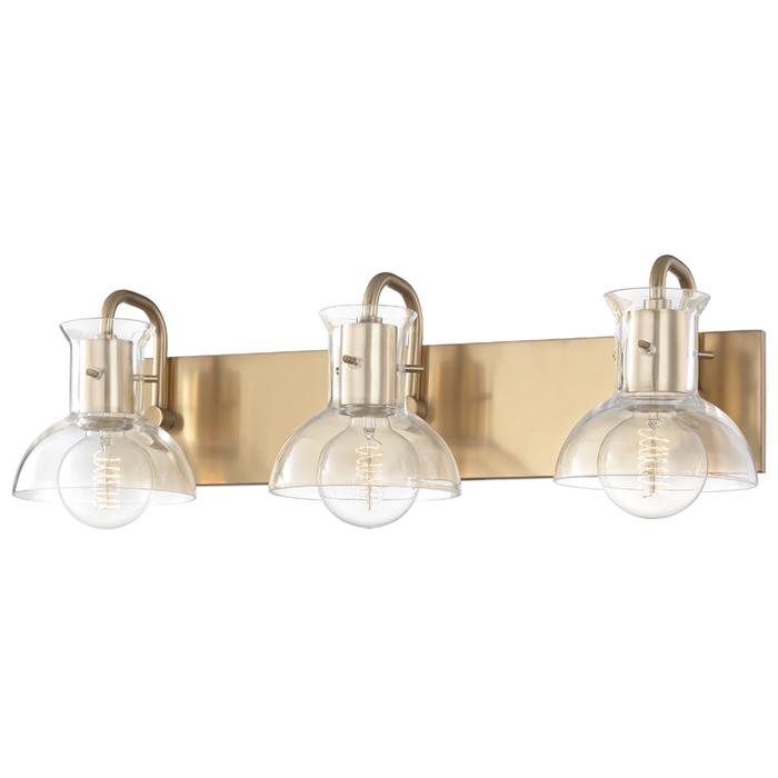 Mitzi Riley 3 Light Bath Bracket Model: H111303-AGB