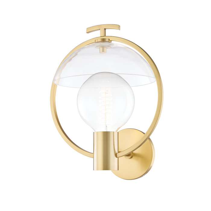 Mitzi Ringo 1 Light Wall Sconce Model: H387101-AGB