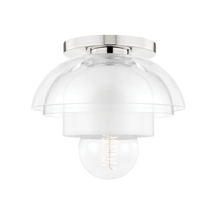 Mitzi Ruby 1 Light Flush Mount Model: H429601-AGB