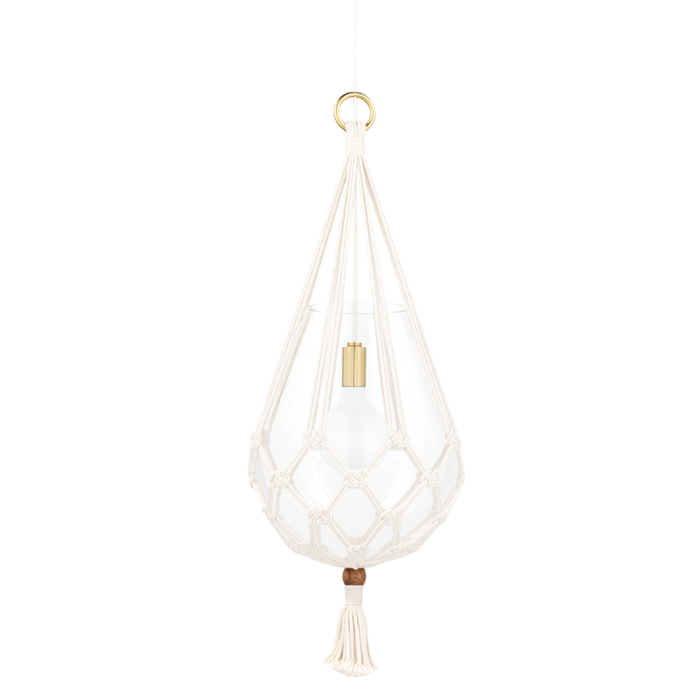 Mitzi Tessa 1 Light Large Pendant Model: H411701L-AGB