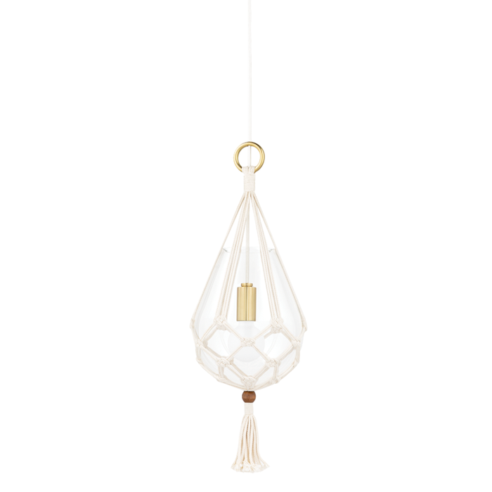 Mitzi Tessa 1 Light Small Pendant Model: H411701S-AGB