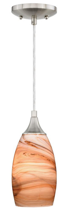 Vaxcel Milano Mini Pendant Toffee Swirl Glass Model: P0174