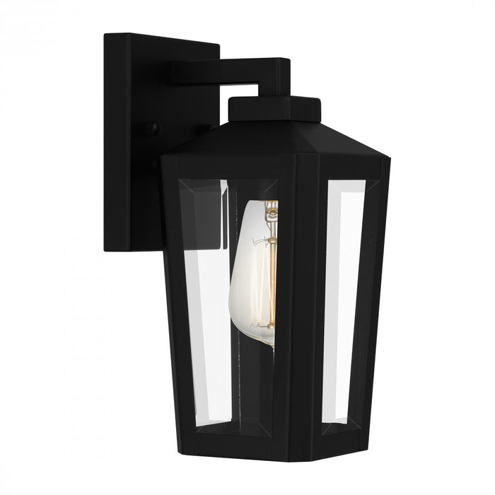 Quoizel 1 Light Blomfield Outdoor Lantern Model: BLOM8405MBK